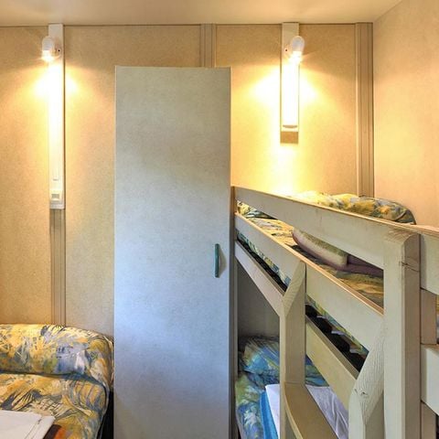 Chalet 5 personen - 5 plaatsen - 2 slaapkamers ( Airconditioning Tv Huishouden )