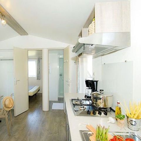 MOBILHOME 6 personnes - Mobil home Comfort XL 4/6 personnes Climatisé (env. 30m²)