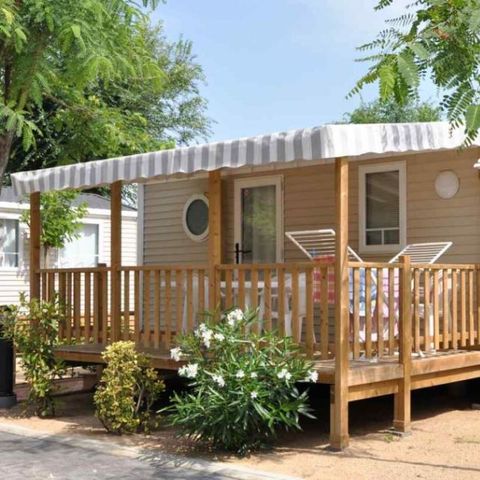 Mobile home 6 persons - Sleeps 6, 3 bedrooms, air conditioning, TV