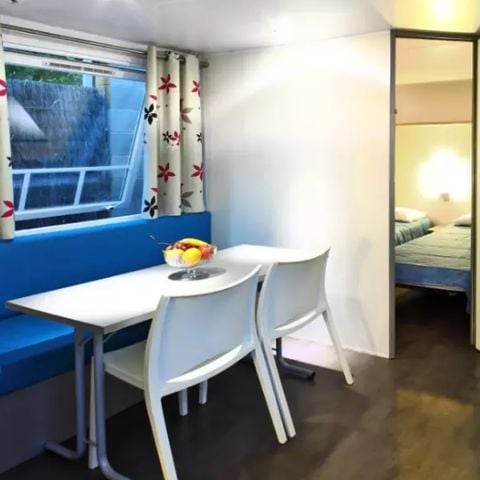 Stacaravan 6 personen - Mobile-Home 4 Kamers 6 Personen Airconditioning + TV