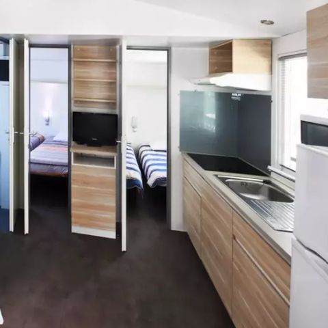 Mobilheim 6 Personen - Mobilheim 4 Zimmer 6 Personen Klimatisiert + TV