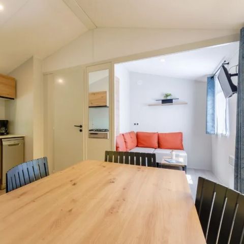 Stacaravan 8 personen - MH "Privilège" 3bed 0-3 jr 1/8 pers