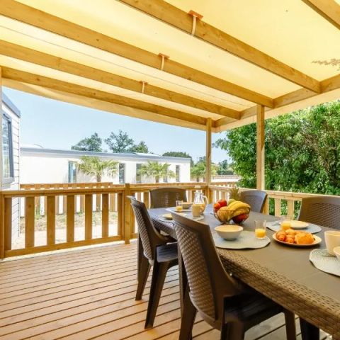 Stacaravan 8 personen - MH "Privilège" 3bed 0-3 jr 1/8 pers