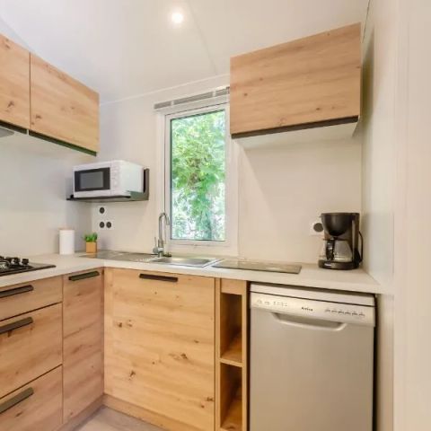 Stacaravan 8 personen - MH "Privilège" 3bed 0-3 jr 1/8 pers
