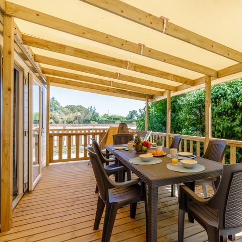 BUNGALOW 6 personnes - MH "Privilège" 2ch 0-3 ans 1/6 Pers.