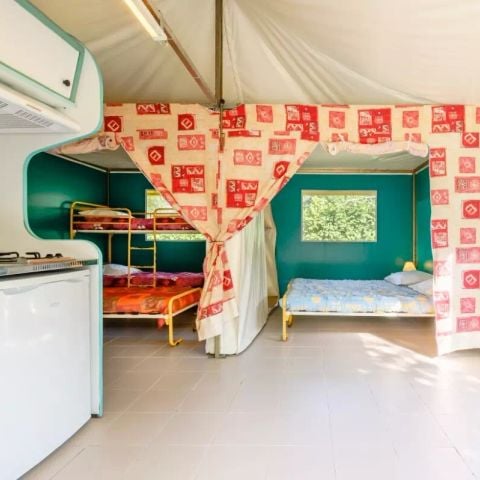 Bungalow toilé 5 personnes - Pagan - 3 Pièces - 4 adultes - 1 enfant - -8 ans