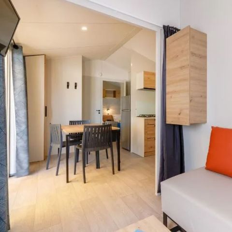 MOBILHOME 6 personnes - Prestige - 3 chambres - TV - LV