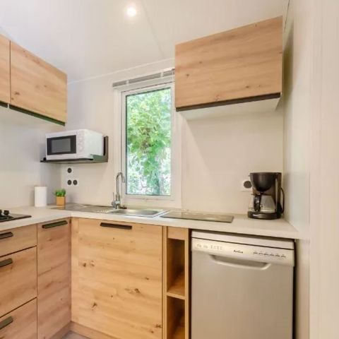 Stacaravan 6 personen - Prestige - 3 slaapkamers - TV - LV