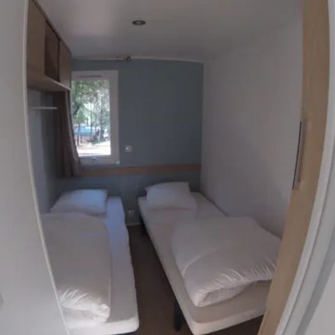 MOBILHOME 4 personnes - PROVENCE 2 chambres climatisées avec TV