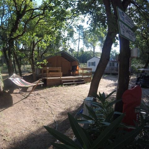 Zelt 5 Personen - SAFARI LODGE L 2 Zimmer ohne Sanitäranlagen