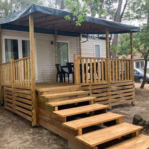 MOBILE HOME 4 people -  RHONEA- 2 bedrooms + tv + air conditioning in option (2 adults and 2 children)