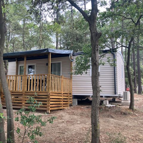 MOBILE HOME 4 people -  RHONEA- 2 bedrooms + tv + air conditioning in option (2 adults and 2 children)