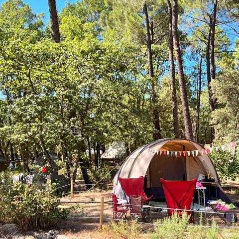 PIAZZOLA - Pacchetto per 2 persone + 1 tenda o roulotte o camper) ed elettricità inclusa - disattivabile su richiesta del campeggio