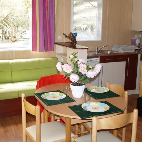 CHALET 4 personas - 2 dormitorios + aire acondicionado