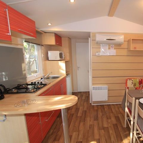 MOBILHOME 6 personnes - 3 chambres + climatisation