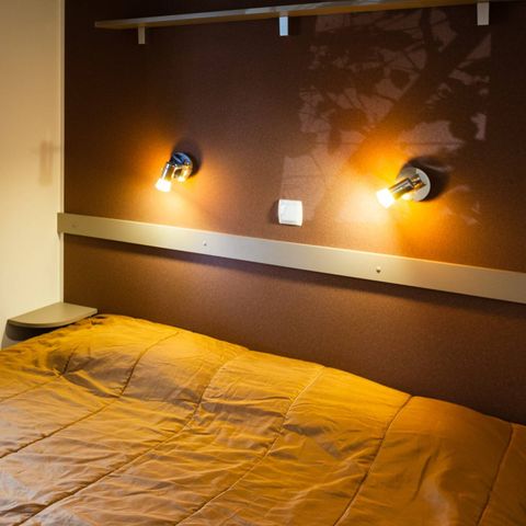 Stacaravan 4 personen - Mobile-home | Comfort | 2 Slaapkamers | 4 Pers. | Verhoogd terras | Airconditioning.