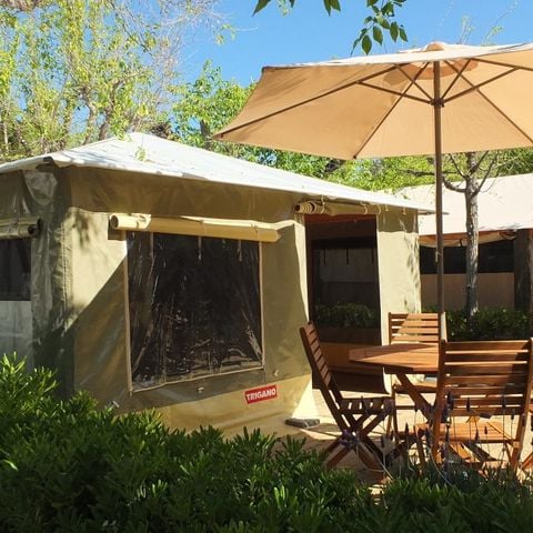 BUNGALOW TOILÉ 4 personnes - LODGE CARAIBES - sans sanitaires