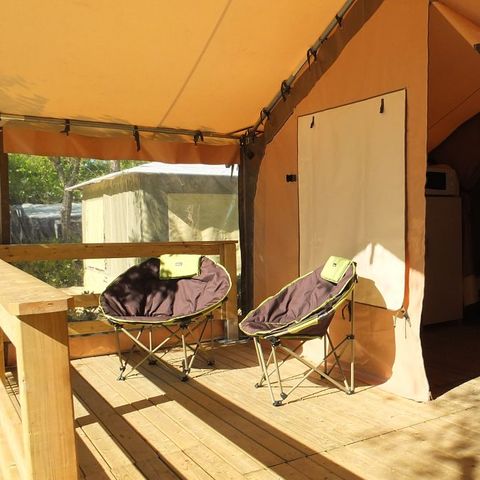 CANVAS BUNGALOW 5 people - LODGE VICTORIA - without sanitary facilities