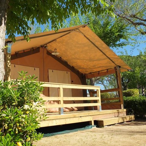 CANVAS BUNGALOW 5 people - LODGE VICTORIA - without sanitary facilities