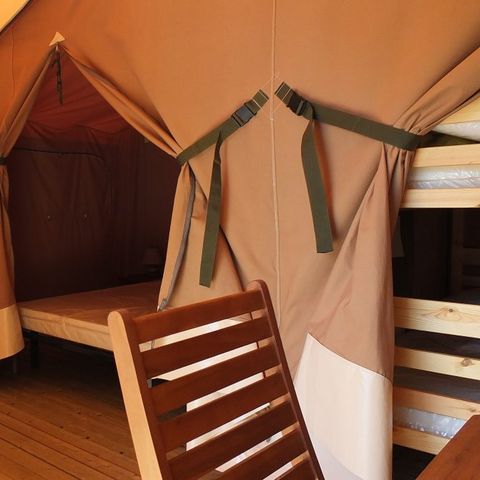 CANVAS BUNGALOW 5 people - LODGE VICTORIA - without sanitary facilities