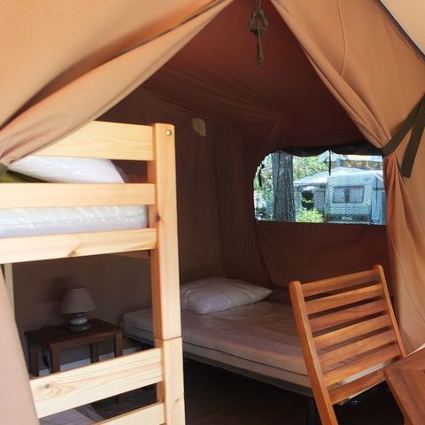 BUNGALOW DE LONA 5 personas - LODGE VICTORIA - sin instalaciones sanitarias