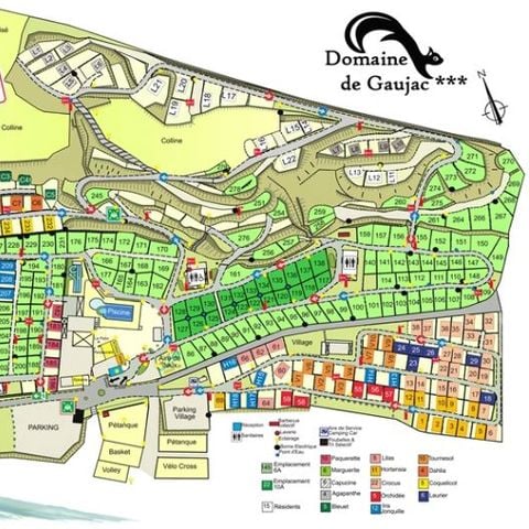 Stellplatz - Camping Elektrizität 6A