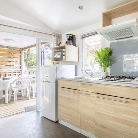 Stacaravan 4 personen - Klassieke Stacaravan 2 Slaapkamers 4 Personen Zaterdag