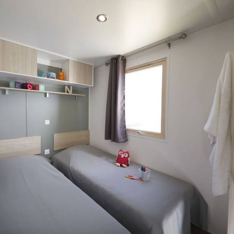 MOBILHOME 4 personas - Casa móvil clásica de 2 dormitorios con capacidad para 4 personas los sábados