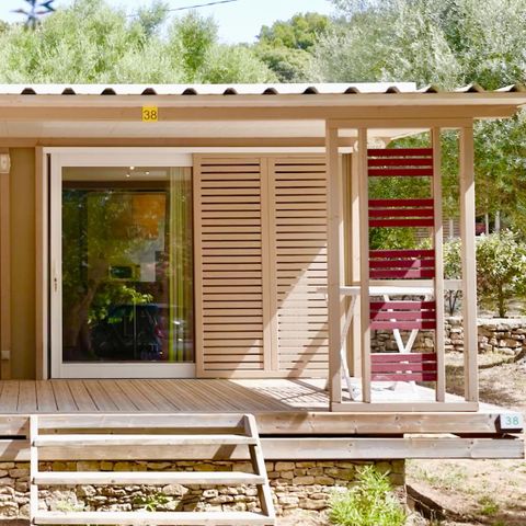 CHALET 4 people - Wooden 2 bedrooms Air-conditioned