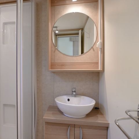 Chalet 4 personen - Houten chalet 2 slaapkamers Airconditioning