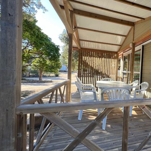 Chalet 6 personen - Houten chalet 3 slaapkamers Airconditioning - Zondag