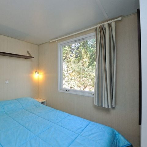 Mobilhome 2 personas - Clásico | 1 Dormitorio | 2 Pers. | Terraza elevada | TV