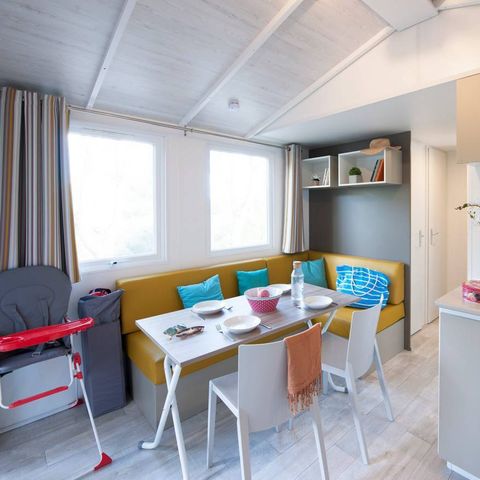 BUNGALOW 6 personnes - Mobil-home | Comfort | 3 Ch. | 6 Pers. | Terrasse simple | Clim. | TV