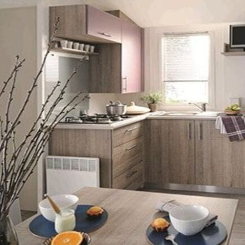 Stacaravan 5 personen - 4 tot 5 slaapplaatsen - PRESTIGE