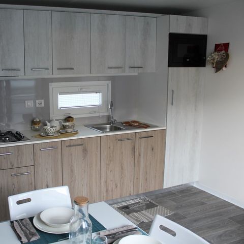 MOBILHOME 7 personas - Cabaña de lujo