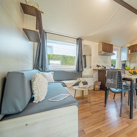 Stacaravan 6 personen - PASSIE - TV - PLANCHA