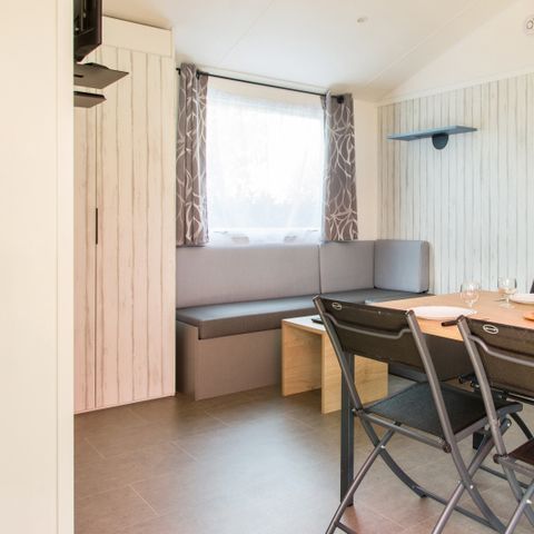 MOBILHOME 5 personas - AUTÉNTICO - TV - PLANCHA