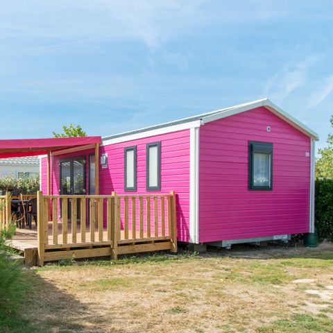 Mobile home 5 persons - AUTHENTIC - TV - PLANCHA
