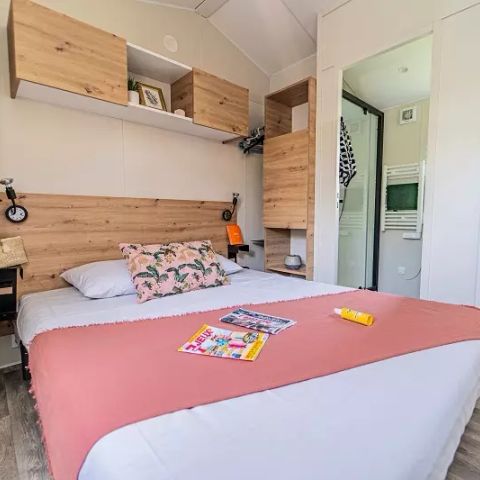 Mobile home 4 persons - Duo Premium 3 Rooms 4 People Jacuzzi + Air Conditioning + TV