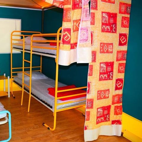 CANVAS BUNGALOW 5 people - No heating, running water, bathroom or toilet