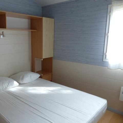 Chalet 6 persons - Chalet Confort -35m² -2 bedrooms - semi-covered terrace - TV - Air conditioning 2/6 pers