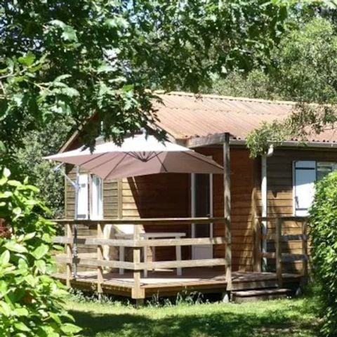 CHALET 6 personnes - Chalet Confort -35m² -2 chambres - terrasse semi-couverte - TV - Clim 2/6 pers