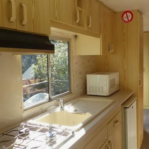 Mobilhome 4 personas - MOBILHOME 28 m² con jardín