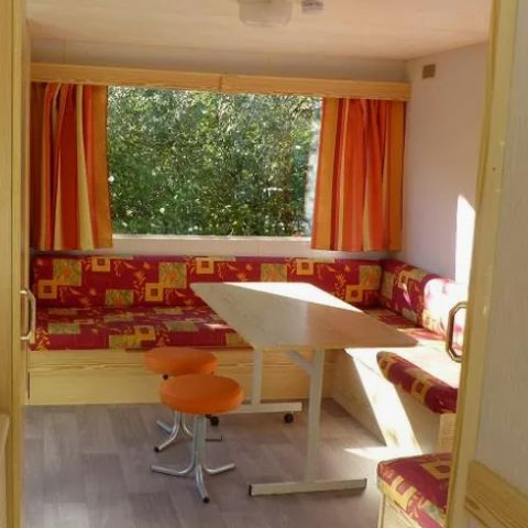 Stacaravan 4 personen - MOBILHOME 28 m² met tuin