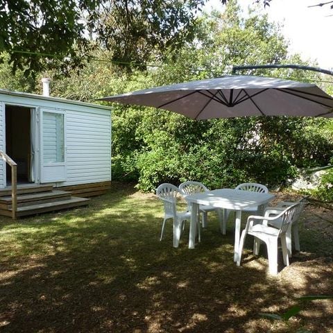 Mobilhome 4 personnes - 28 m² avec Jardin