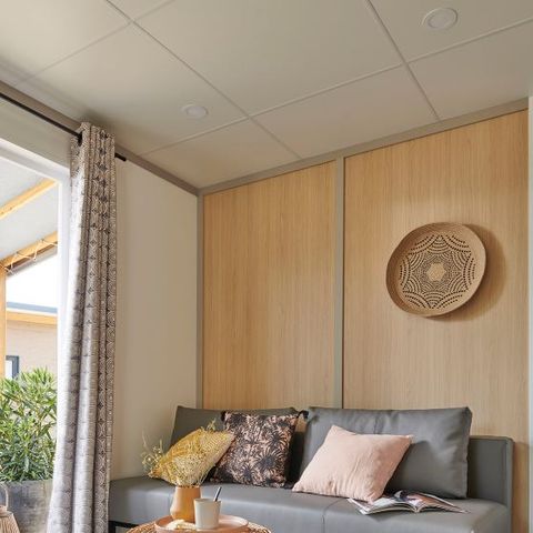 Chalet 5 personen - NEW // Chalet Premium -28m2 - 2 Schlafzimmer - überdachte Terrasse - TV - Klimaanlage 2/5 pers.