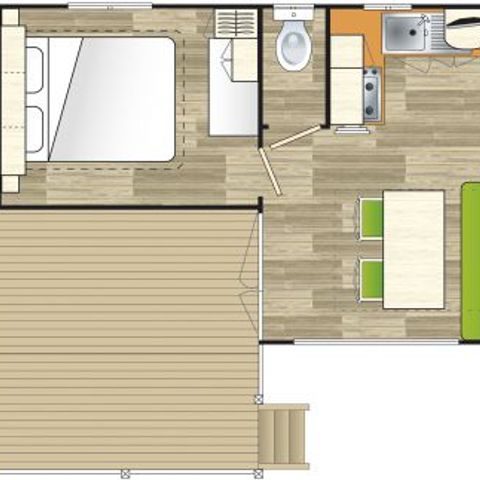 Mobile home 4 persons - LOGGIA