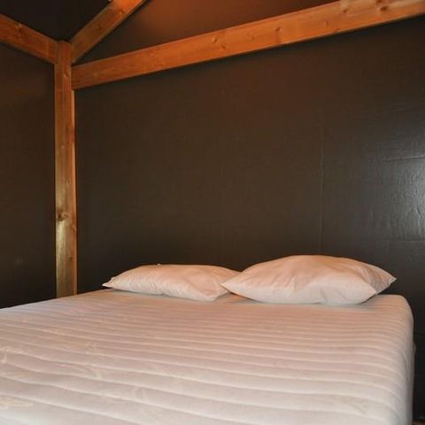 Wohnzelt auz holz 5 personen - LODGE, ohne Sanitäranlagen