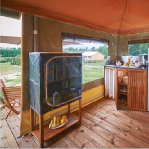 Glampingtent 5 personen - Bungalowtent 5 personen