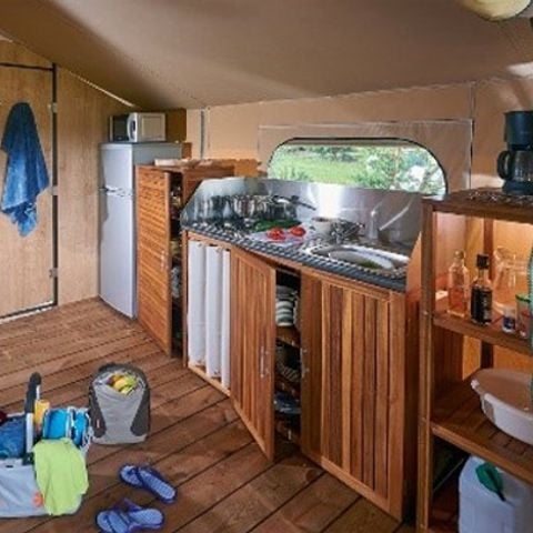 Glamping tent 5 persons - Lodge Prestige